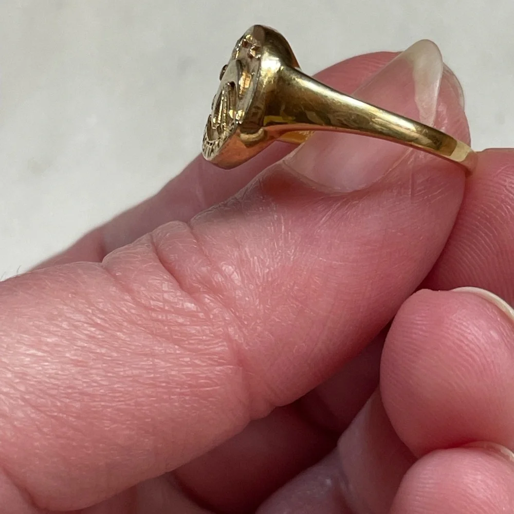 Spell | Gold Sagittarius Stargazer Zodiac Ring | 8 - Picture 11 of 13